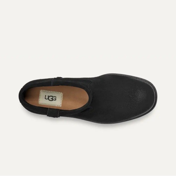 NWOT - UGG Josefene Cuff Boots- Black Suede Leather - size 8.5 - Picture 5 of 13